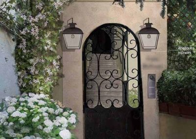 Photomontage portillon