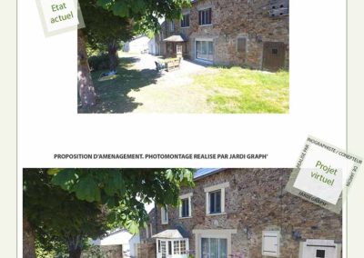 Garden staging virtuel